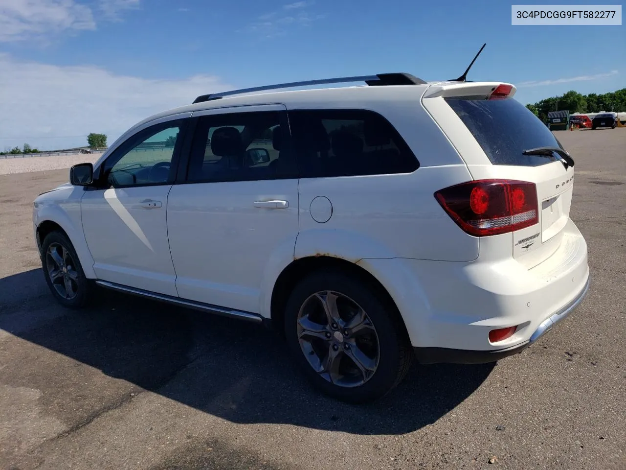 2015 Dodge Journey Crossroad VIN: 3C4PDCGG9FT582277 Lot: 57577584