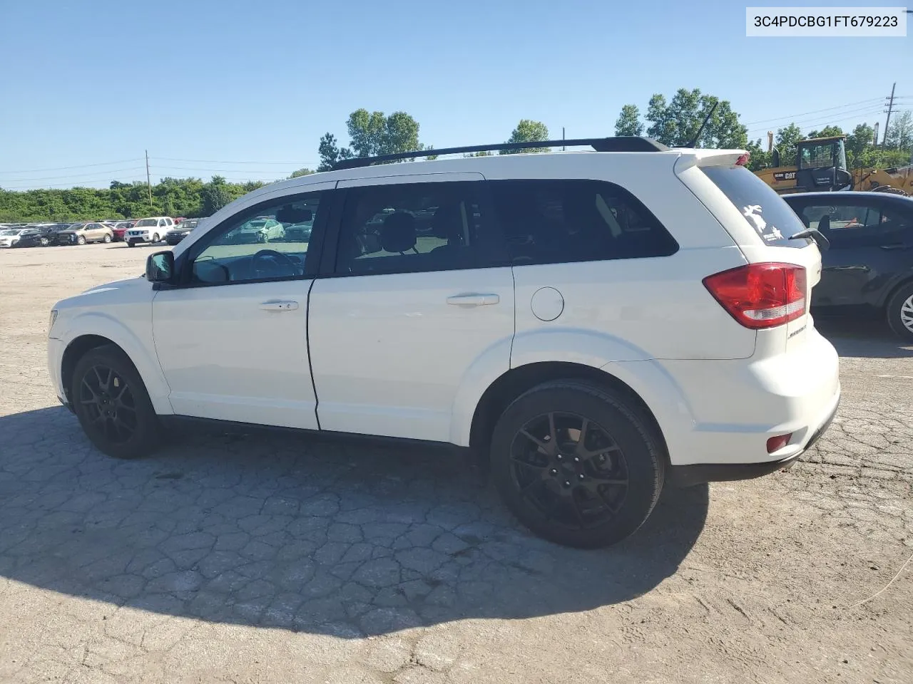 2015 Dodge Journey Sxt VIN: 3C4PDCBG1FT679223 Lot: 58099854