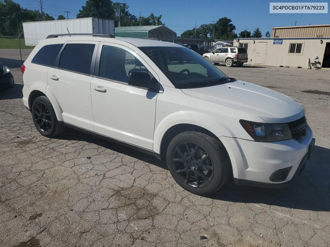 2015 Dodge Journey Sxt VIN: 3C4PDCBG1FT679223 Lot: 58099854