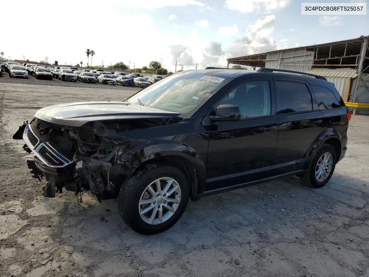 2015 Dodge Journey Sxt VIN: 3C4PDCBG8FT525057 Lot: 58756964