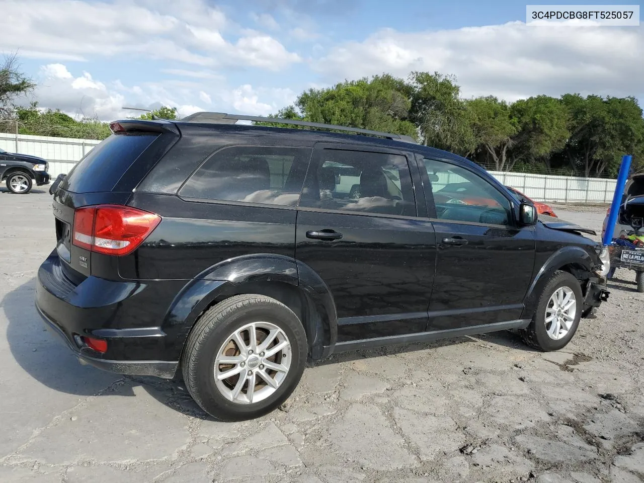 2015 Dodge Journey Sxt VIN: 3C4PDCBG8FT525057 Lot: 58756964