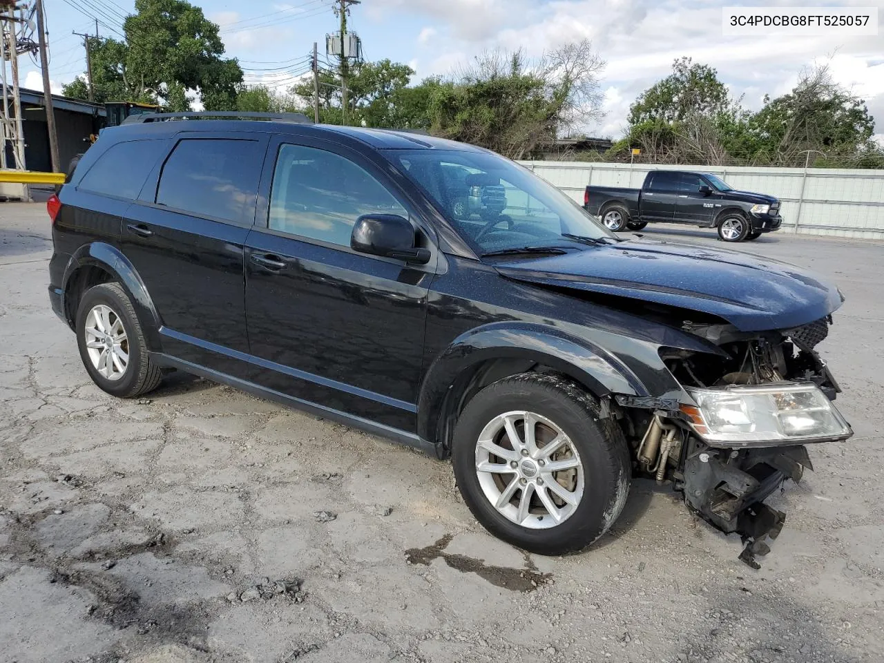 2015 Dodge Journey Sxt VIN: 3C4PDCBG8FT525057 Lot: 58756964