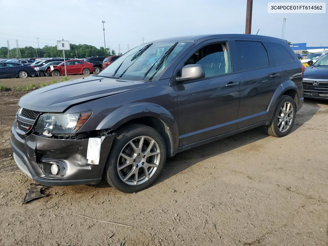 2015 Dodge Journey R/T VIN: 3C4PDCEG1FT614562 Lot: 58868344