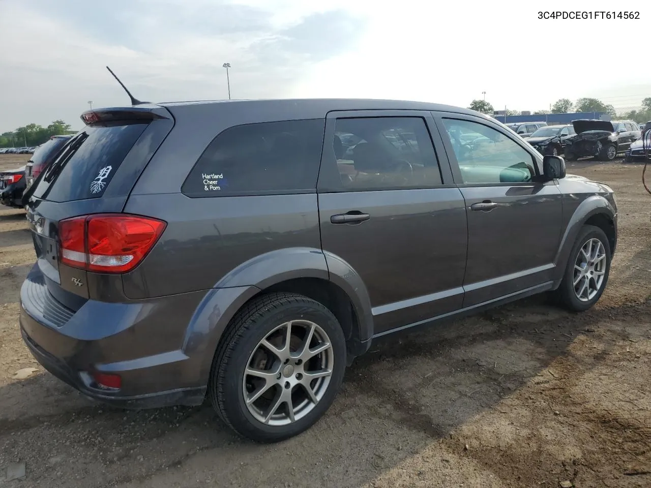 2015 Dodge Journey R/T VIN: 3C4PDCEG1FT614562 Lot: 58868344