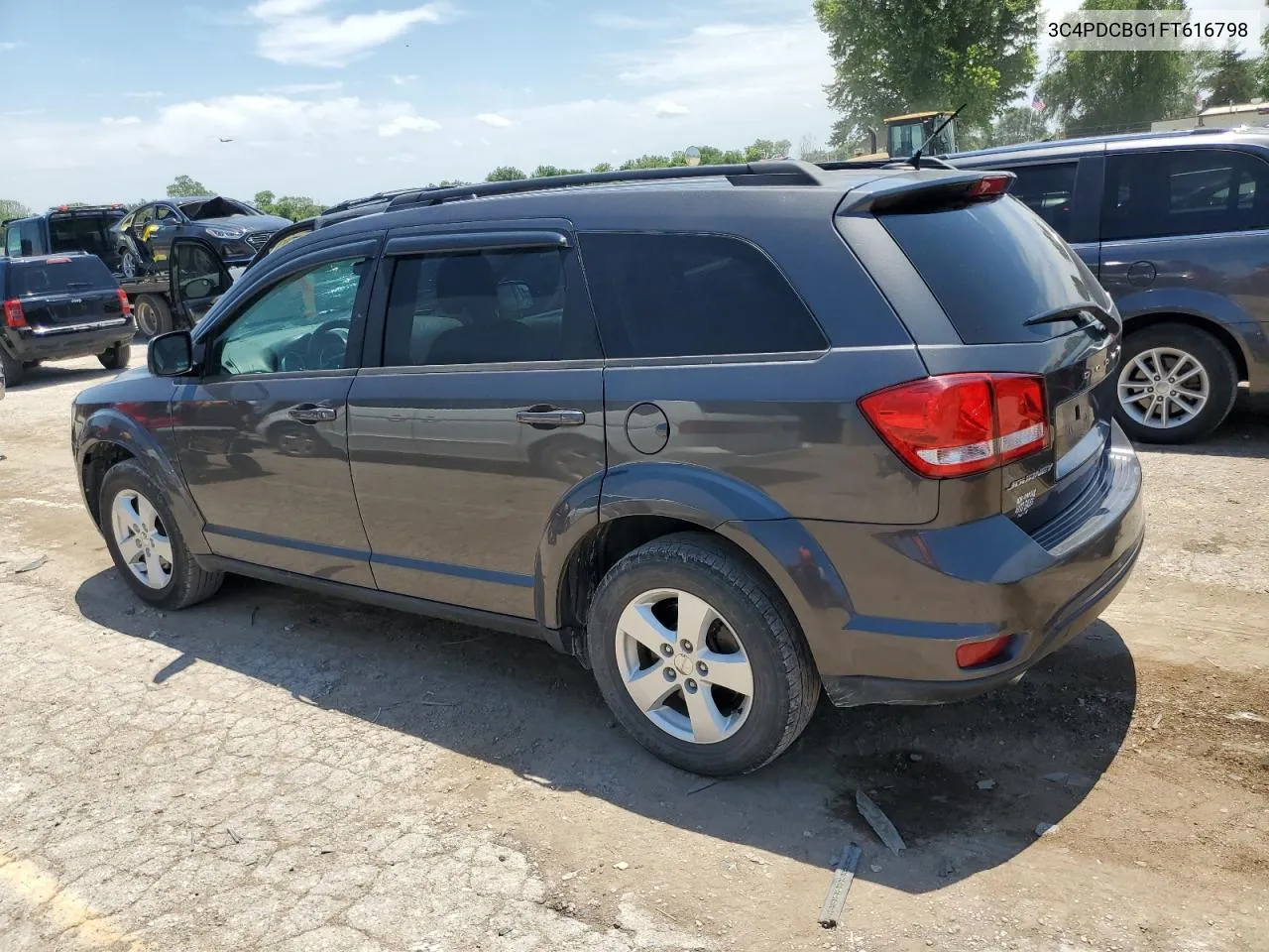 2015 Dodge Journey Sxt VIN: 3C4PDCBG1FT616798 Lot: 60300724