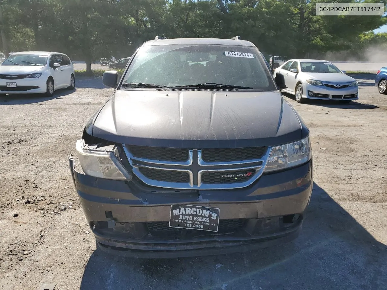 2015 Dodge Journey Se VIN: 3C4PDCAB7FT517442 Lot: 61415814