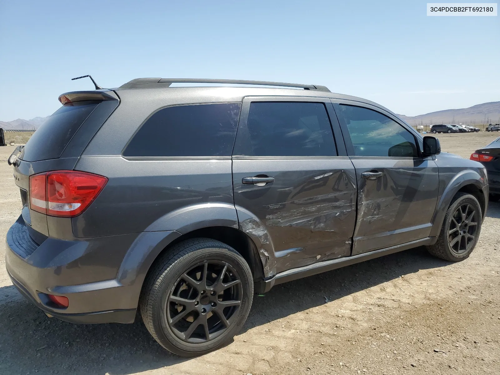 2015 Dodge Journey Sxt VIN: 3C4PDCBB2FT692180 Lot: 62604454