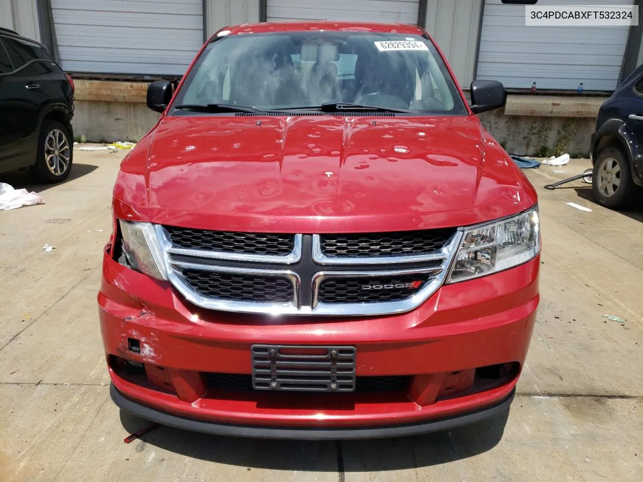 2015 Dodge Journey Se VIN: 3C4PDCABXFT532324 Lot: 62829394