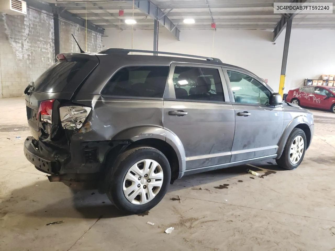 2015 Dodge Journey Se VIN: 3C4PDCAB7FT592240 Lot: 63054384