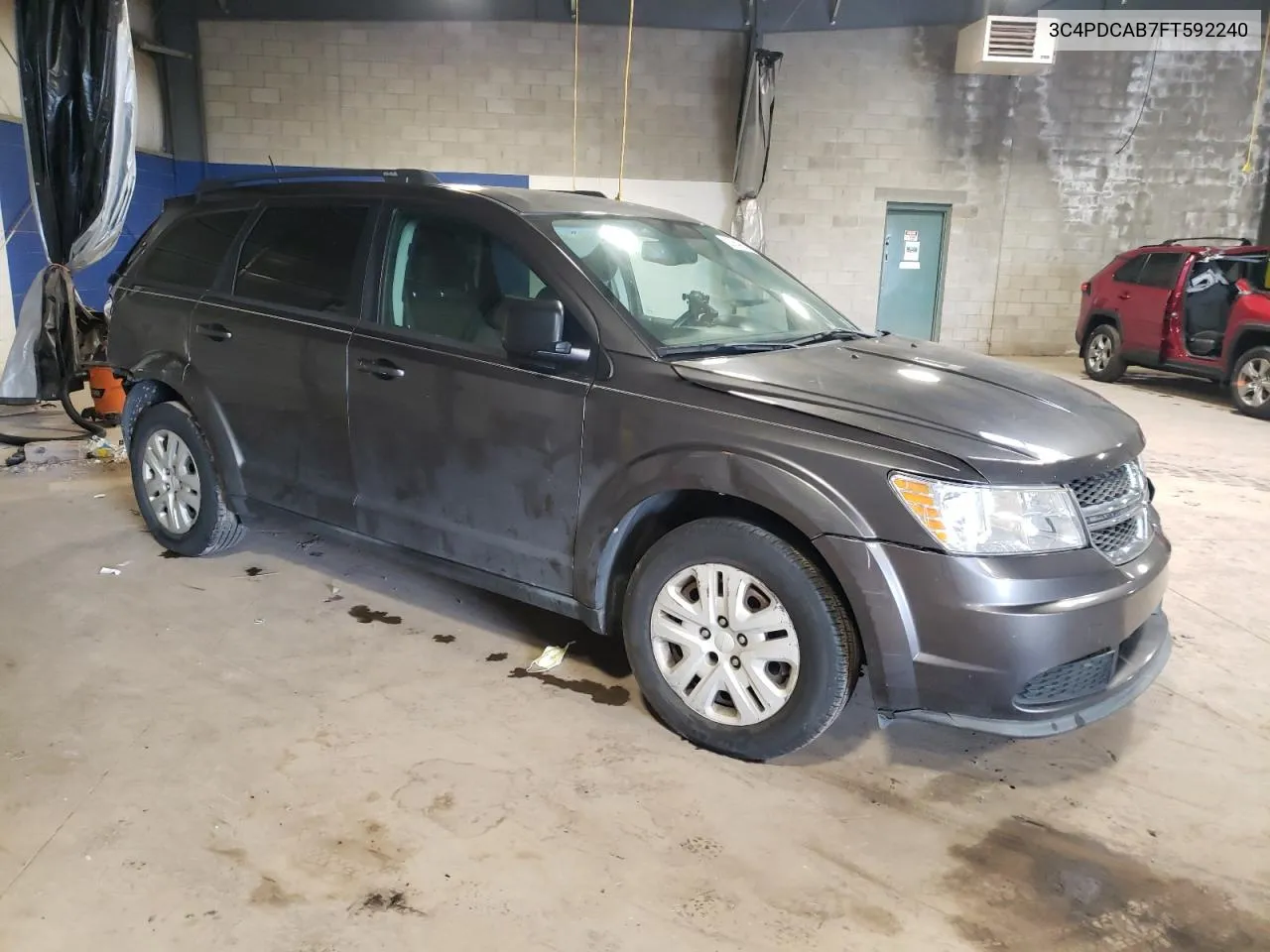 2015 Dodge Journey Se VIN: 3C4PDCAB7FT592240 Lot: 63054384