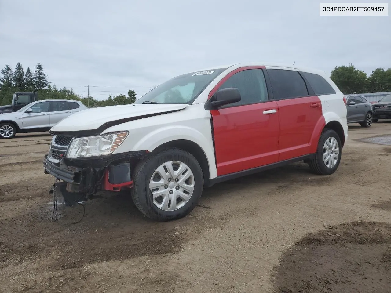 2015 Dodge Journey Se VIN: 3C4PDCAB2FT509457 Lot: 63098604