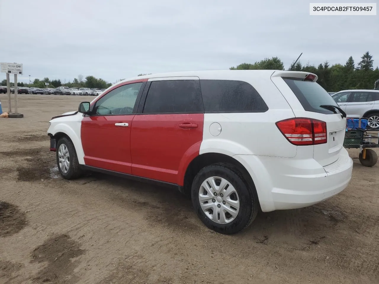 2015 Dodge Journey Se VIN: 3C4PDCAB2FT509457 Lot: 63098604