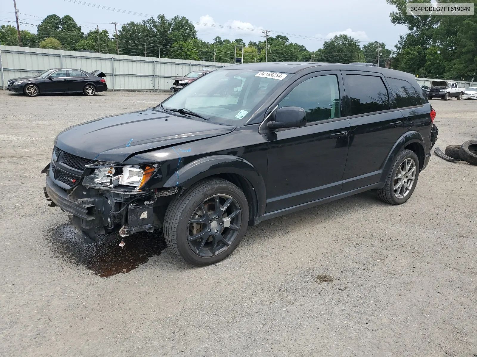 2015 Dodge Journey R/T VIN: 3C4PDDEG7FT619349 Lot: 64198254