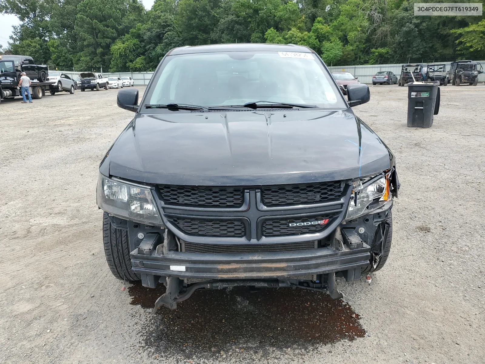 2015 Dodge Journey R/T VIN: 3C4PDDEG7FT619349 Lot: 64198254