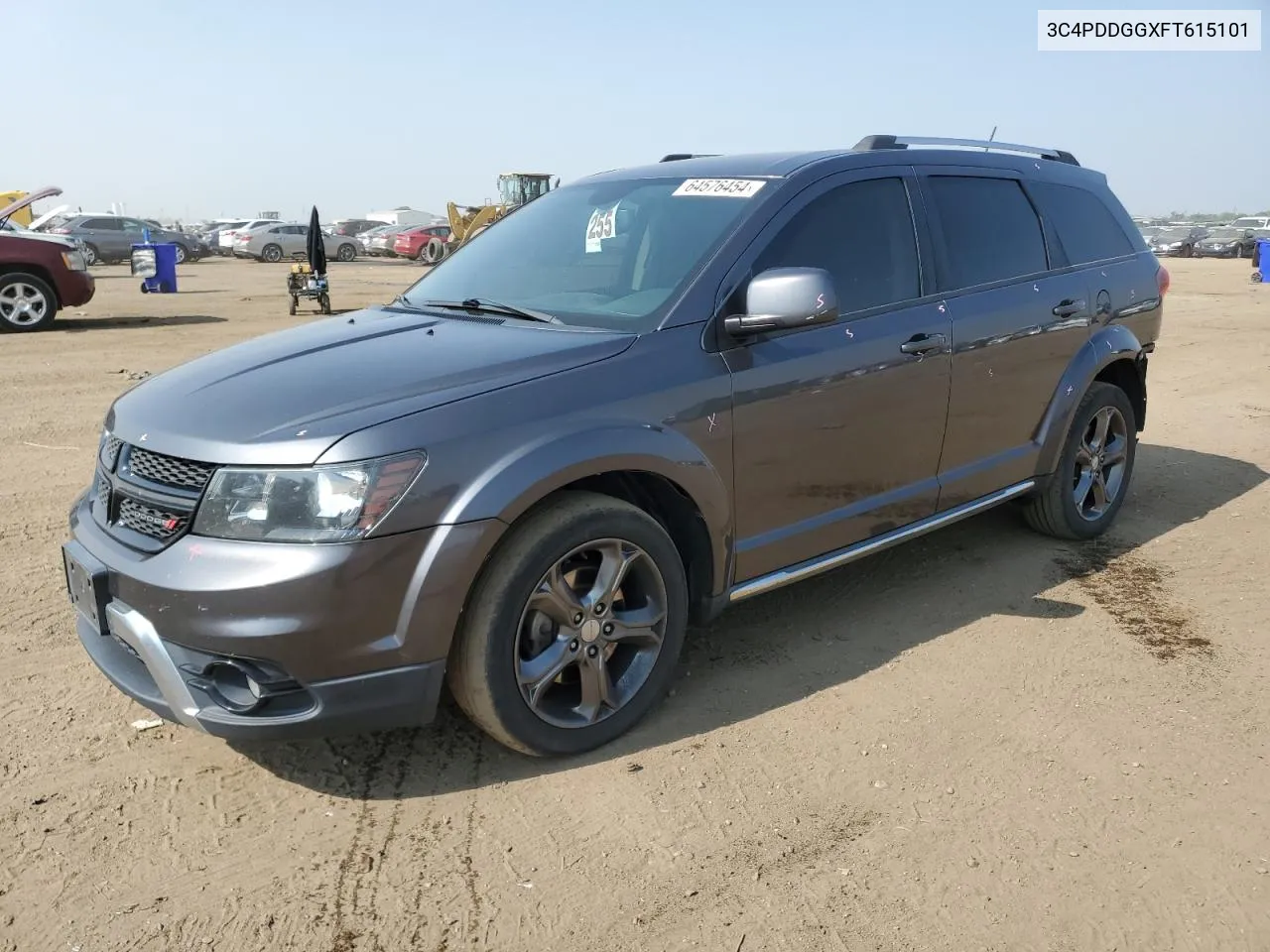 2015 Dodge Journey Crossroad VIN: 3C4PDDGGXFT615101 Lot: 64576454