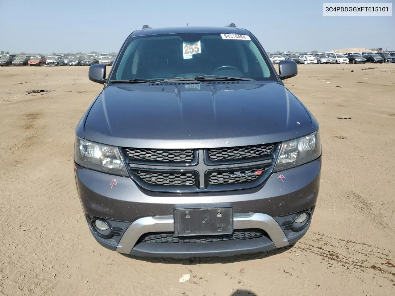 2015 Dodge Journey Crossroad VIN: 3C4PDDGGXFT615101 Lot: 64576454