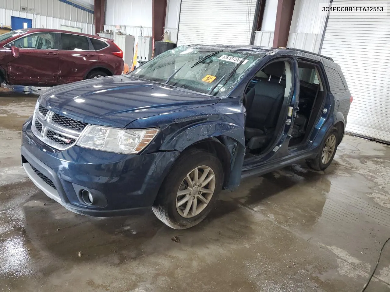 2015 Dodge Journey Sxt VIN: 3C4PDCBB1FT632553 Lot: 65207364