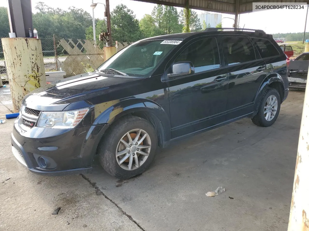 2015 Dodge Journey Sxt VIN: 3C4PDCBG4FT628234 Lot: 65336984