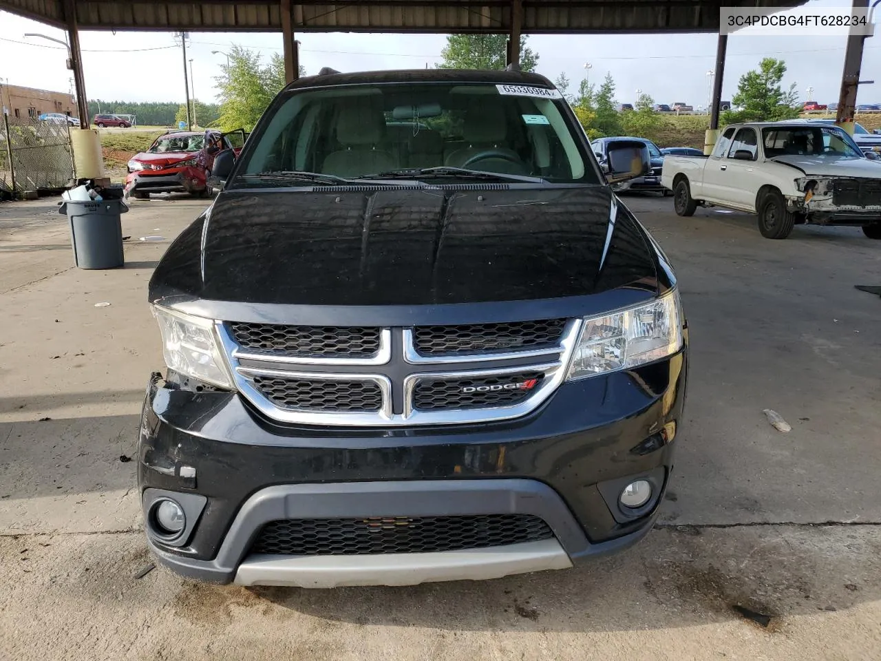 2015 Dodge Journey Sxt VIN: 3C4PDCBG4FT628234 Lot: 65336984