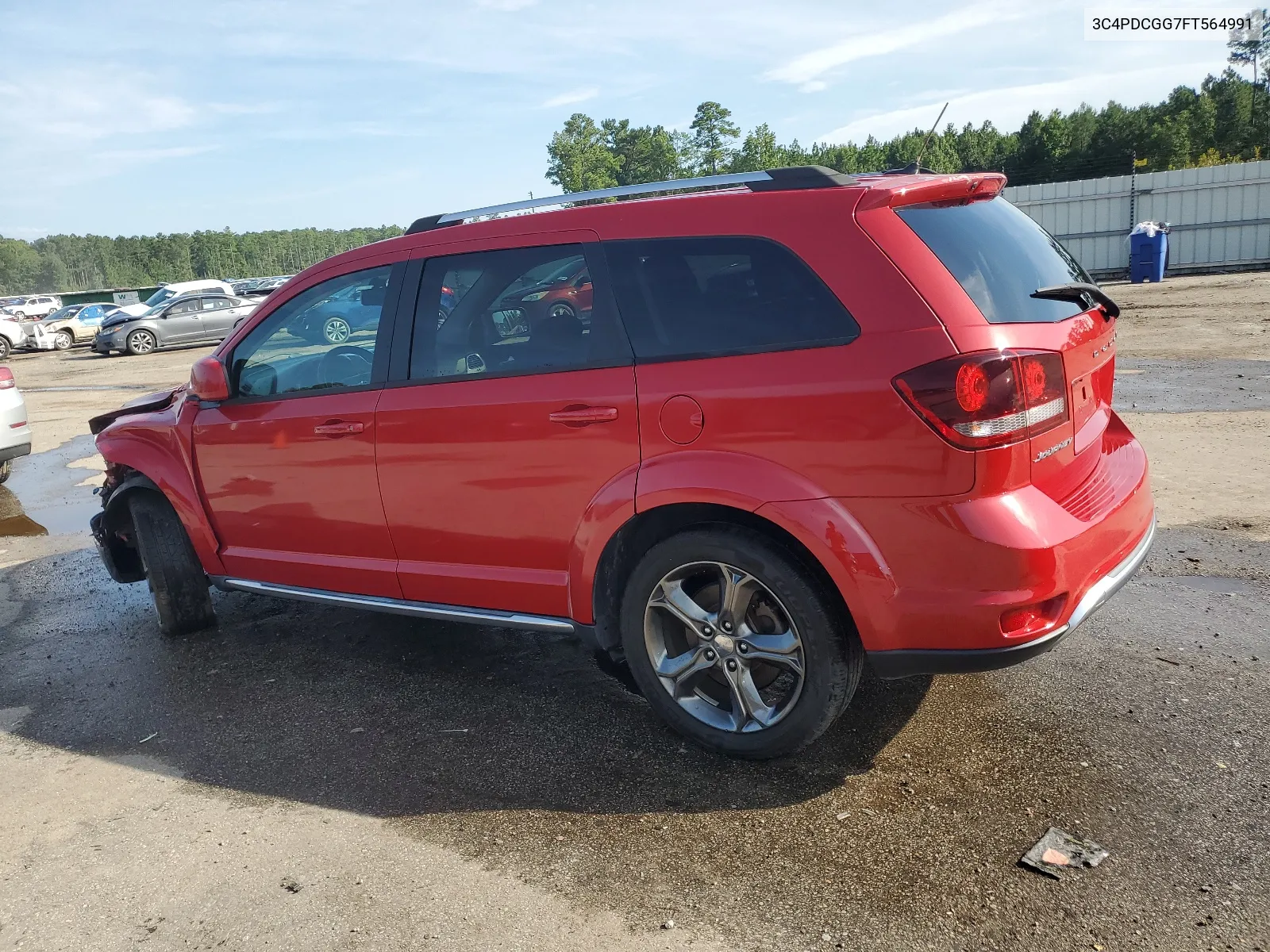 2015 Dodge Journey Crossroad VIN: 3C4PDCGG7FT564991 Lot: 65448744