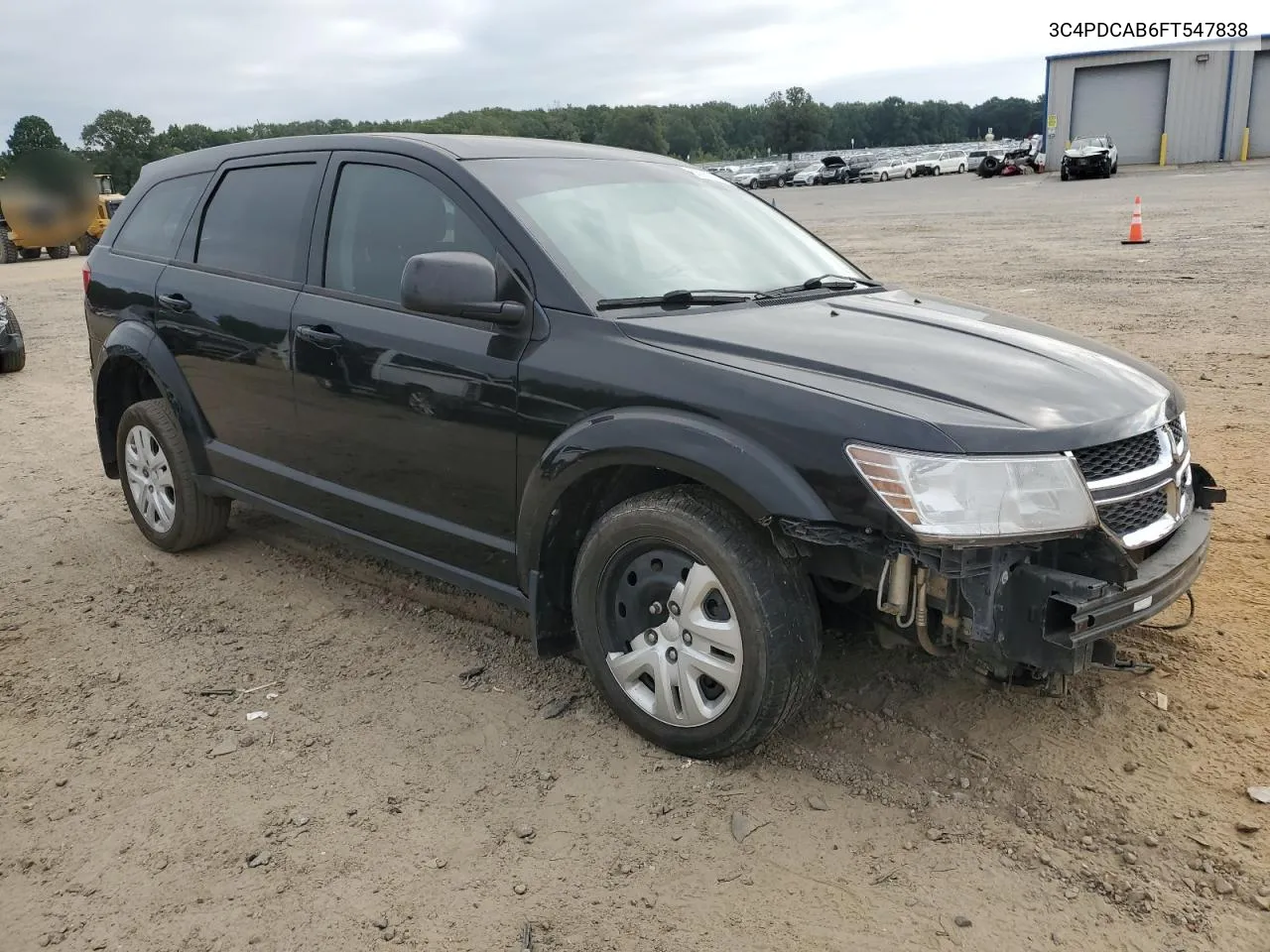 2015 Dodge Journey Se VIN: 3C4PDCAB6FT547838 Lot: 65665174