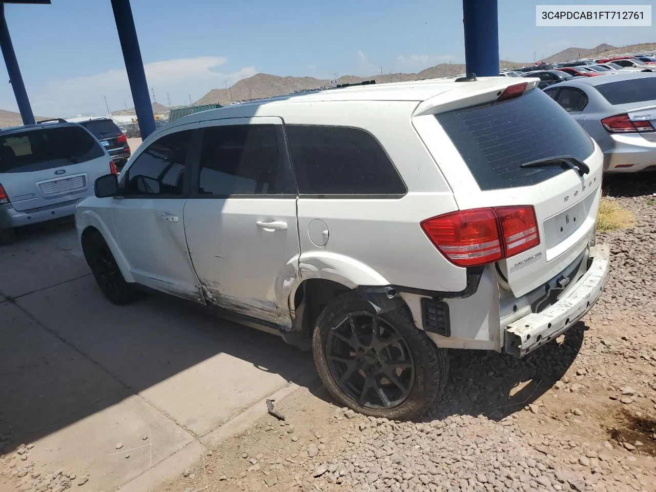 2015 Dodge Journey Se VIN: 3C4PDCAB1FT712761 Lot: 66381514