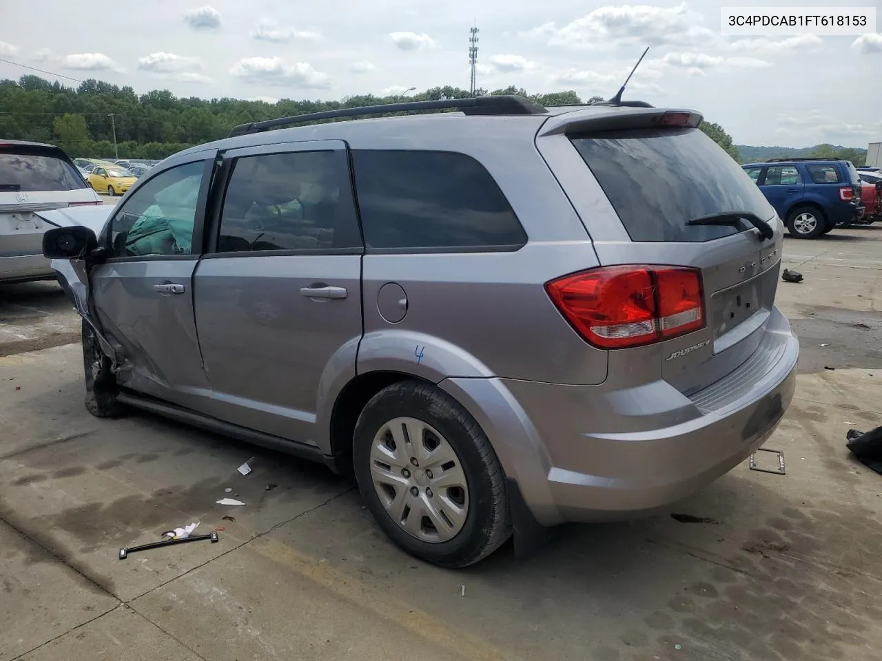 2015 Dodge Journey Se VIN: 3C4PDCAB1FT618153 Lot: 66858864