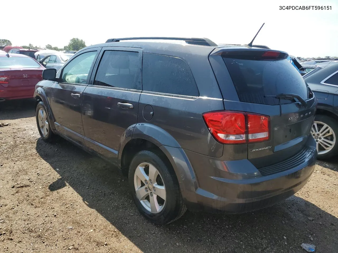 2015 Dodge Journey Se VIN: 3C4PDCAB6FT596151 Lot: 67046494