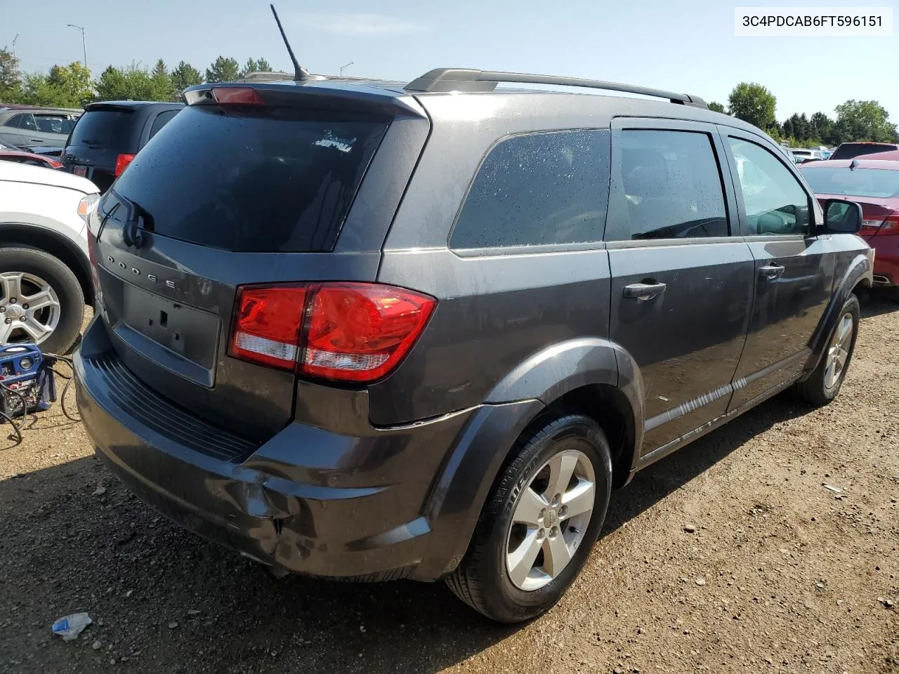 2015 Dodge Journey Se VIN: 3C4PDCAB6FT596151 Lot: 67046494