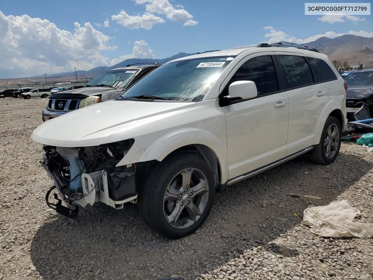 2015 Dodge Journey Crossroad VIN: 3C4PDCGG0FT712799 Lot: 67155444