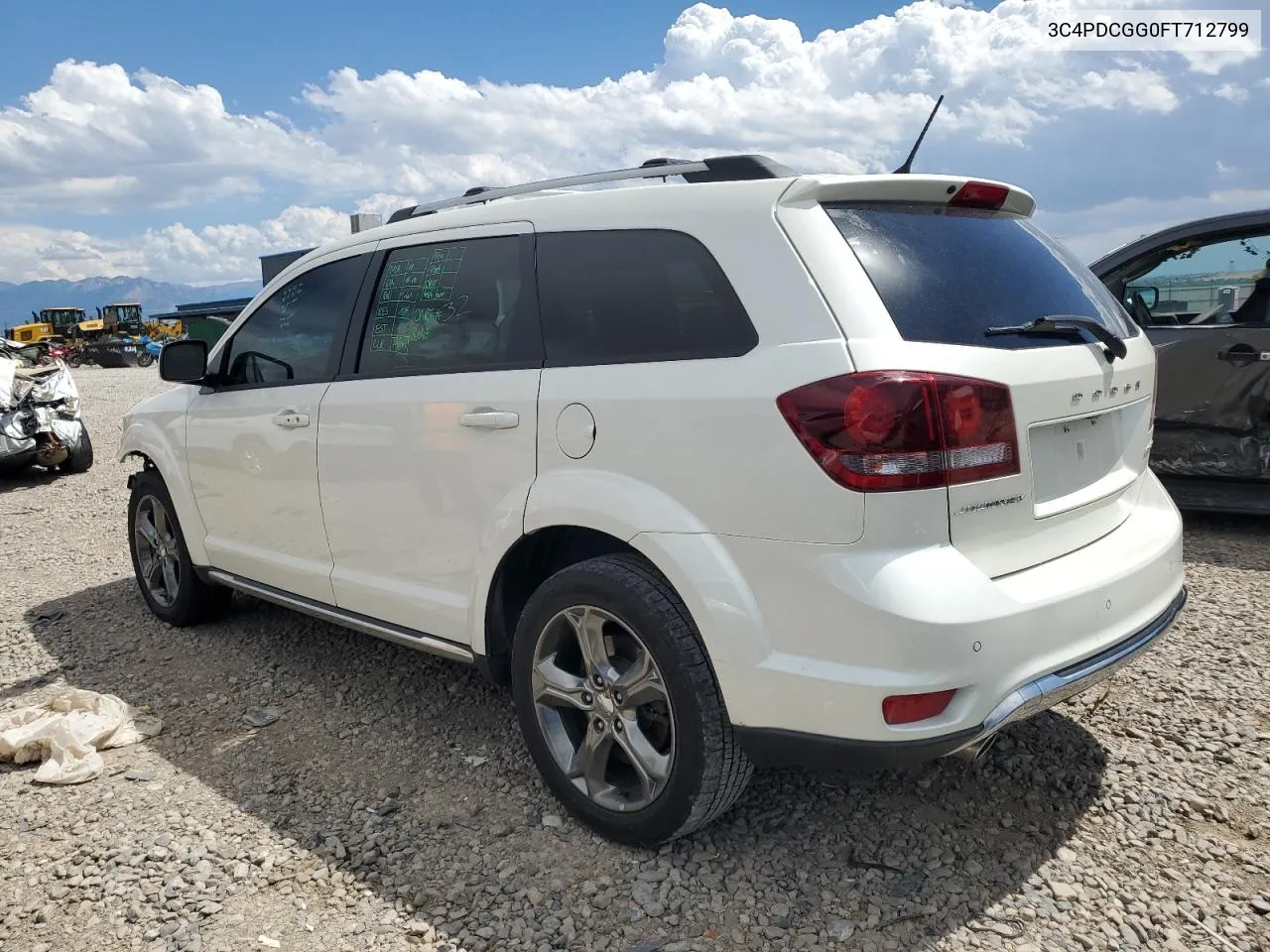 2015 Dodge Journey Crossroad VIN: 3C4PDCGG0FT712799 Lot: 67155444