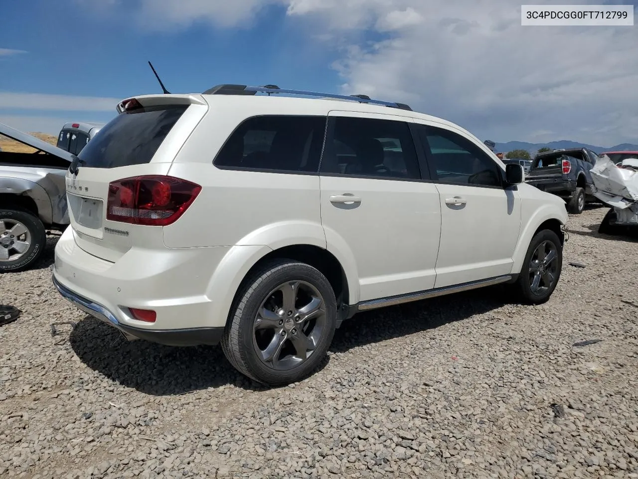 2015 Dodge Journey Crossroad VIN: 3C4PDCGG0FT712799 Lot: 67155444