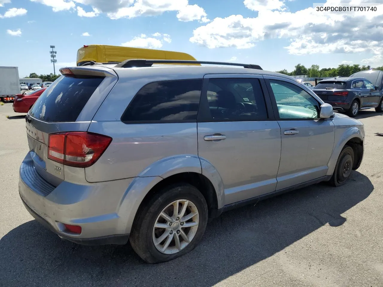 2015 Dodge Journey Sxt VIN: 3C4PDCBG1FT701740 Lot: 67214904