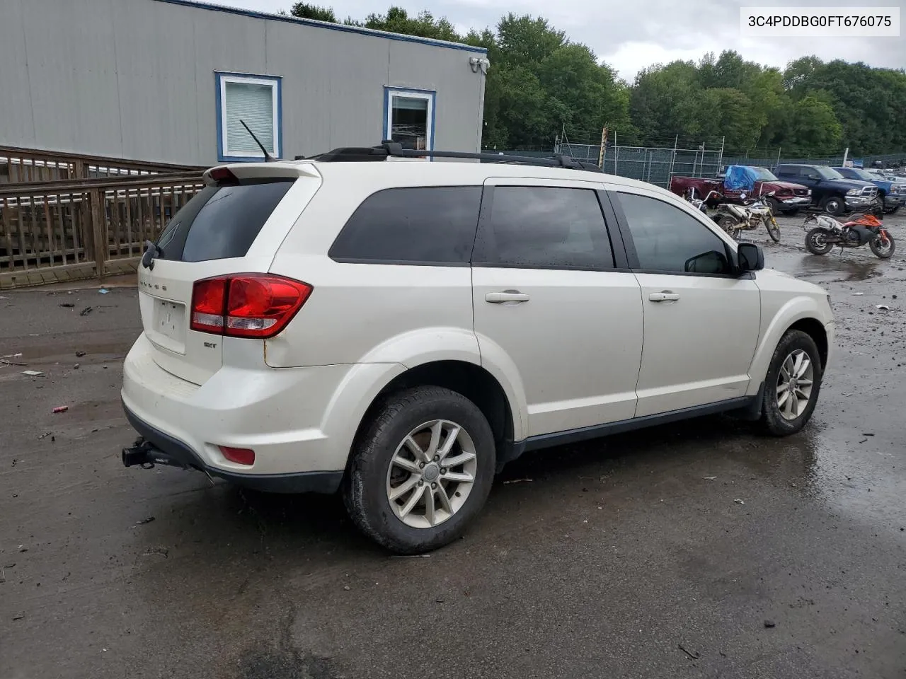 2015 Dodge Journey Sxt VIN: 3C4PDDBG0FT676075 Lot: 67249944