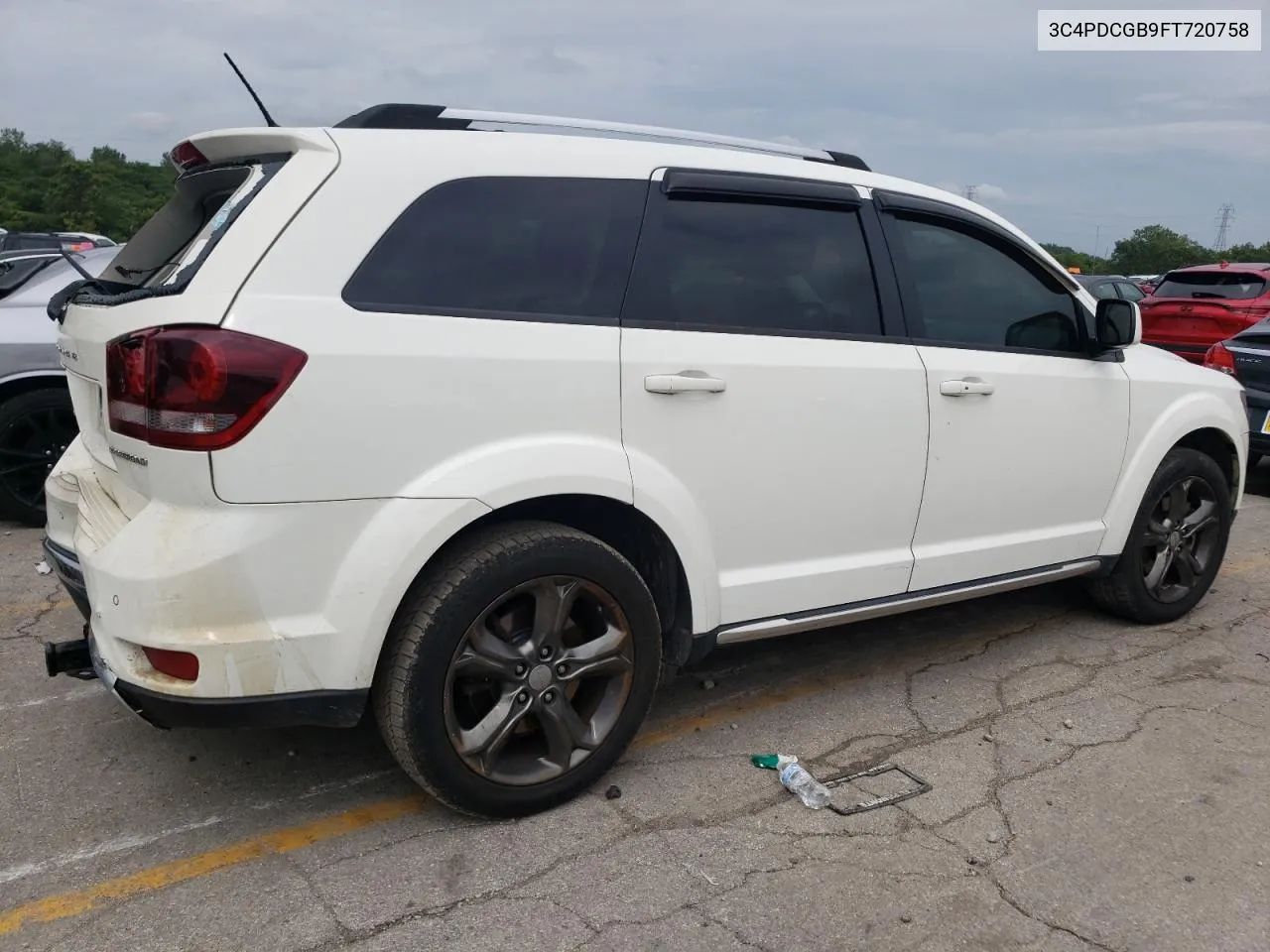 2015 Dodge Journey Crossroad VIN: 3C4PDCGB9FT720758 Lot: 67489204