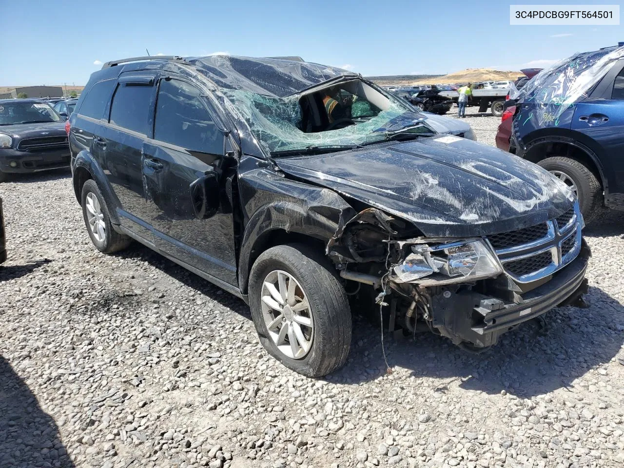 2015 Dodge Journey Sxt VIN: 3C4PDCBG9FT564501 Lot: 67499424