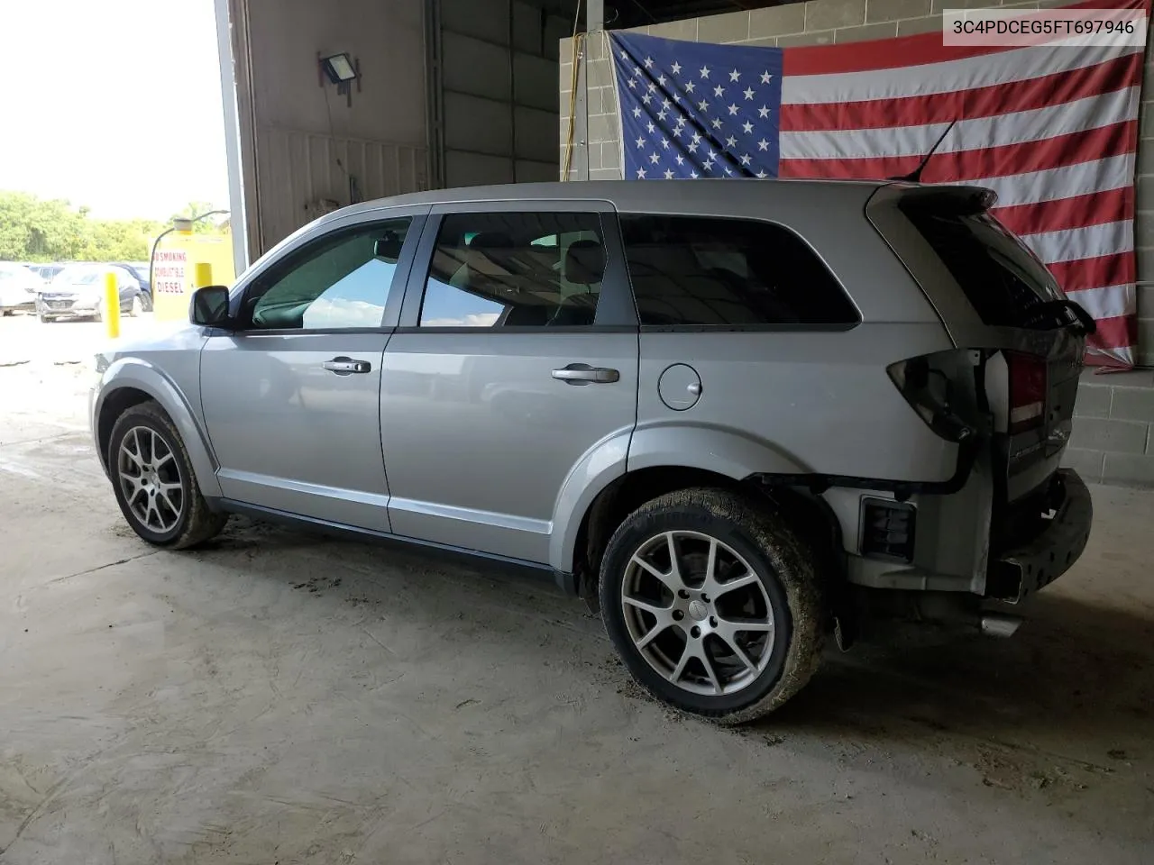 2015 Dodge Journey R/T VIN: 3C4PDCEG5FT697946 Lot: 67694354