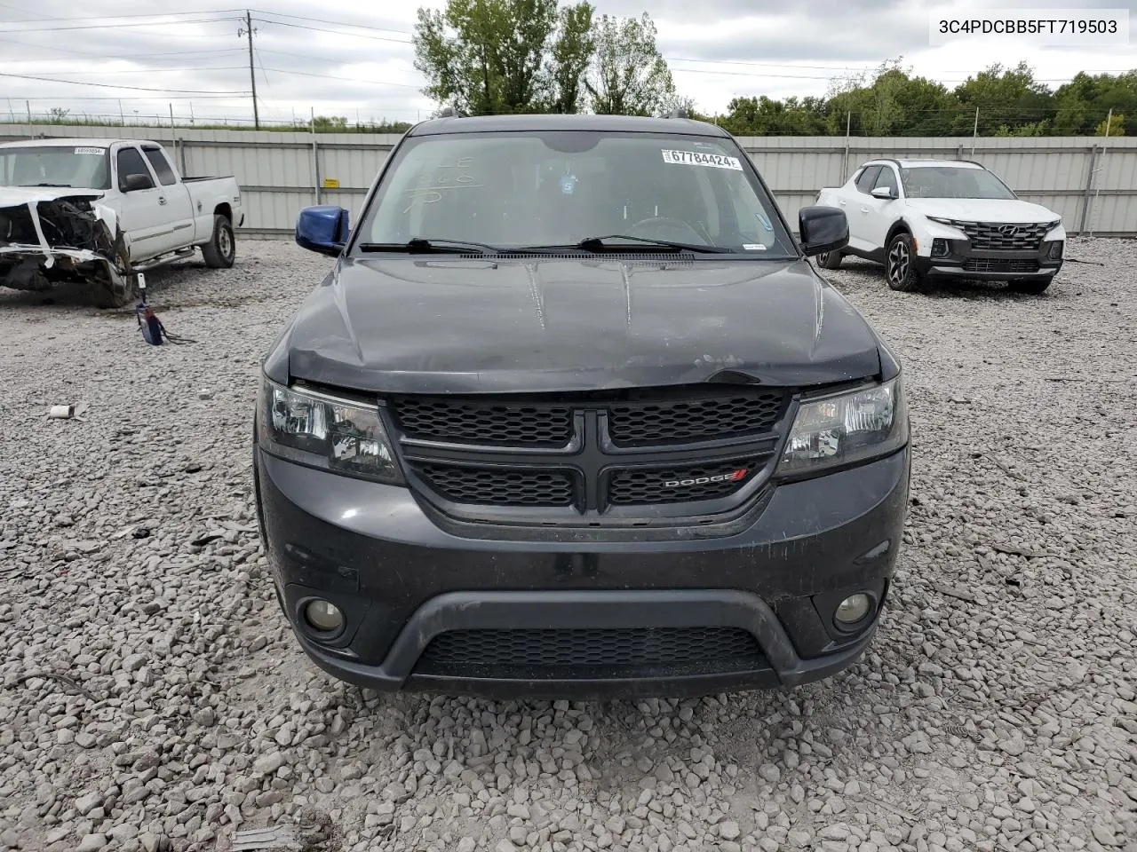 2015 Dodge Journey Sxt VIN: 3C4PDCBB5FT719503 Lot: 67784424