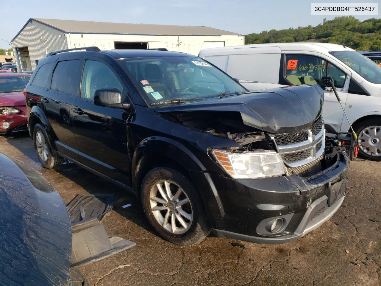 2015 Dodge Journey Sxt VIN: 3C4PDDBG4FT526437 Lot: 68109444