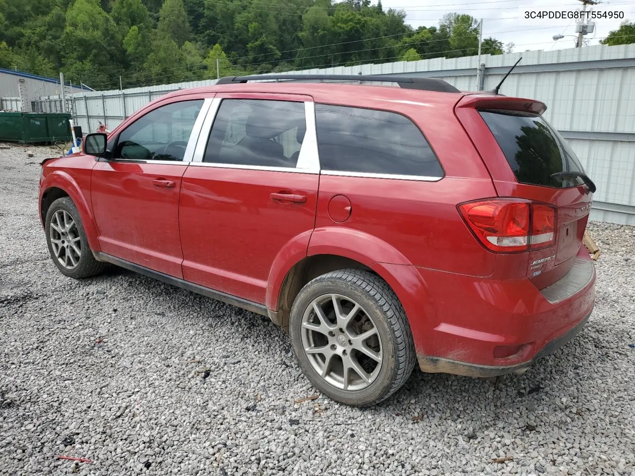 2015 Dodge Journey R/T VIN: 3C4PDDEG8FT554950 Lot: 68217214