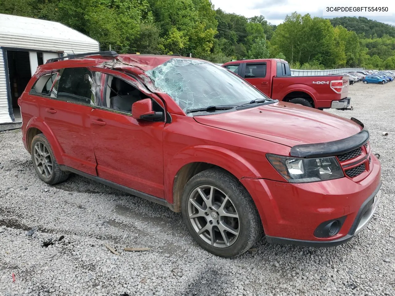 2015 Dodge Journey R/T VIN: 3C4PDDEG8FT554950 Lot: 68217214