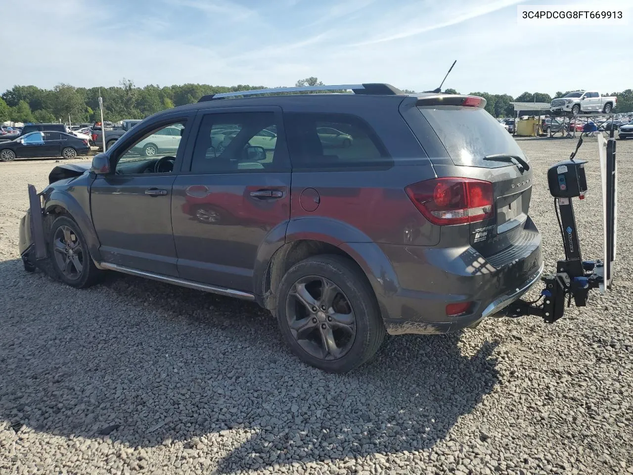 2015 Dodge Journey Crossroad VIN: 3C4PDCGG8FT669913 Lot: 68451554