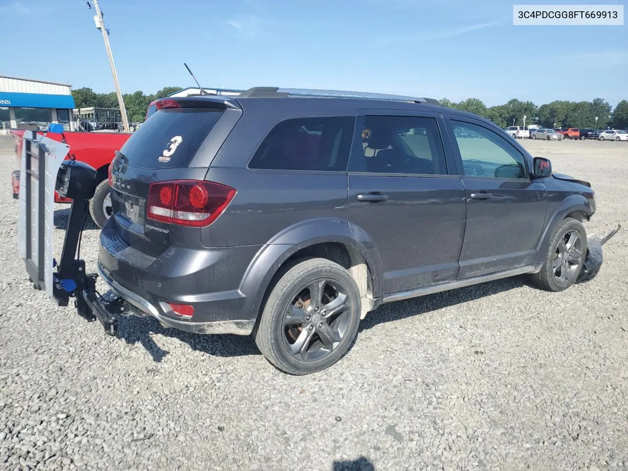 2015 Dodge Journey Crossroad VIN: 3C4PDCGG8FT669913 Lot: 68451554