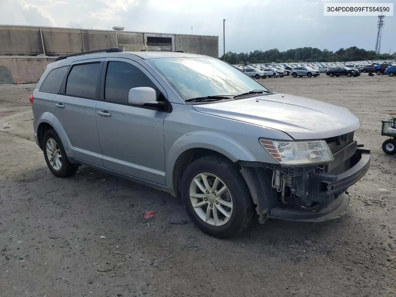 2015 Dodge Journey Sxt VIN: 3C4PDDBG9FT554590 Lot: 68690314