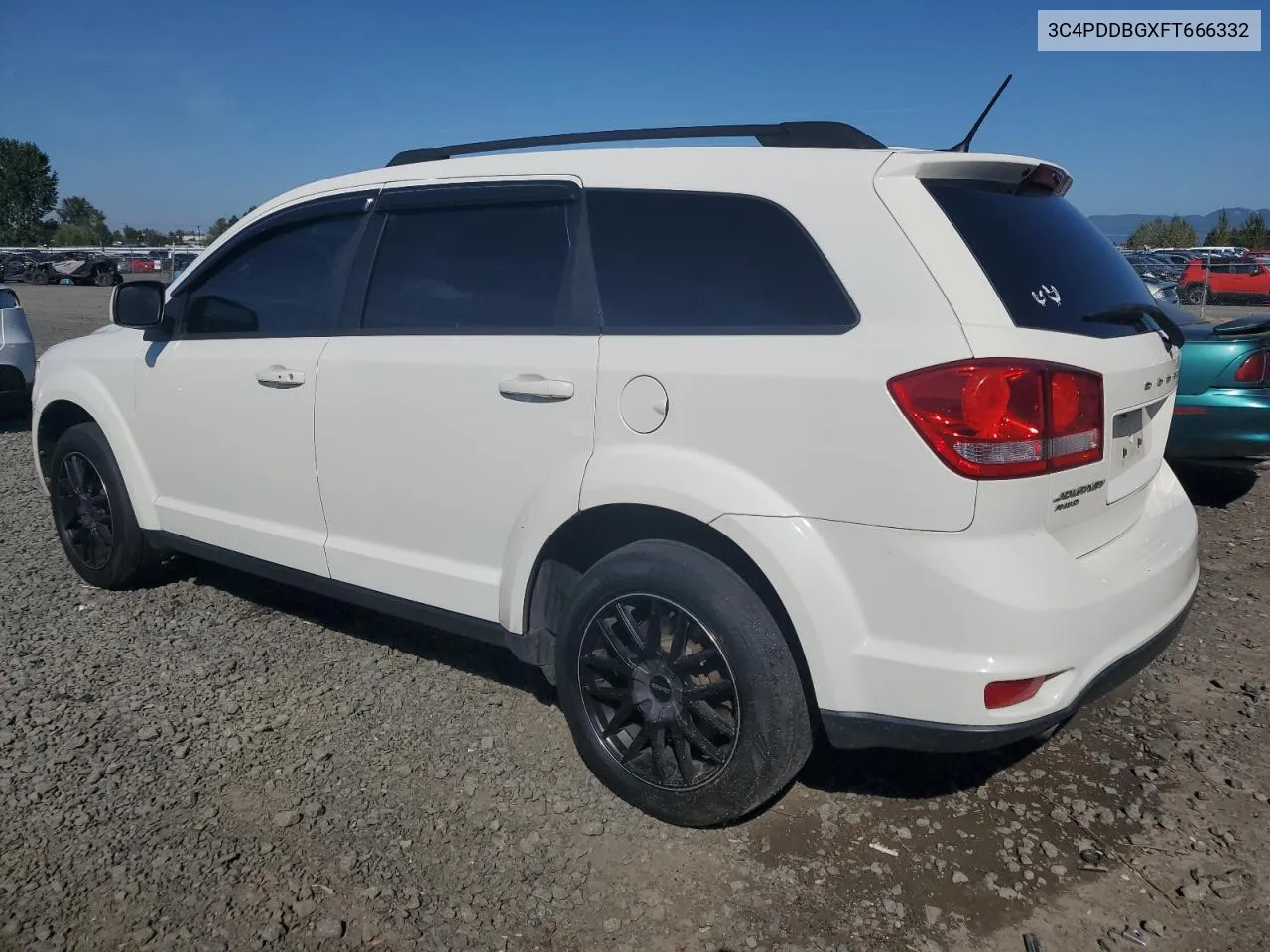 2015 Dodge Journey Sxt VIN: 3C4PDDBGXFT666332 Lot: 68826204