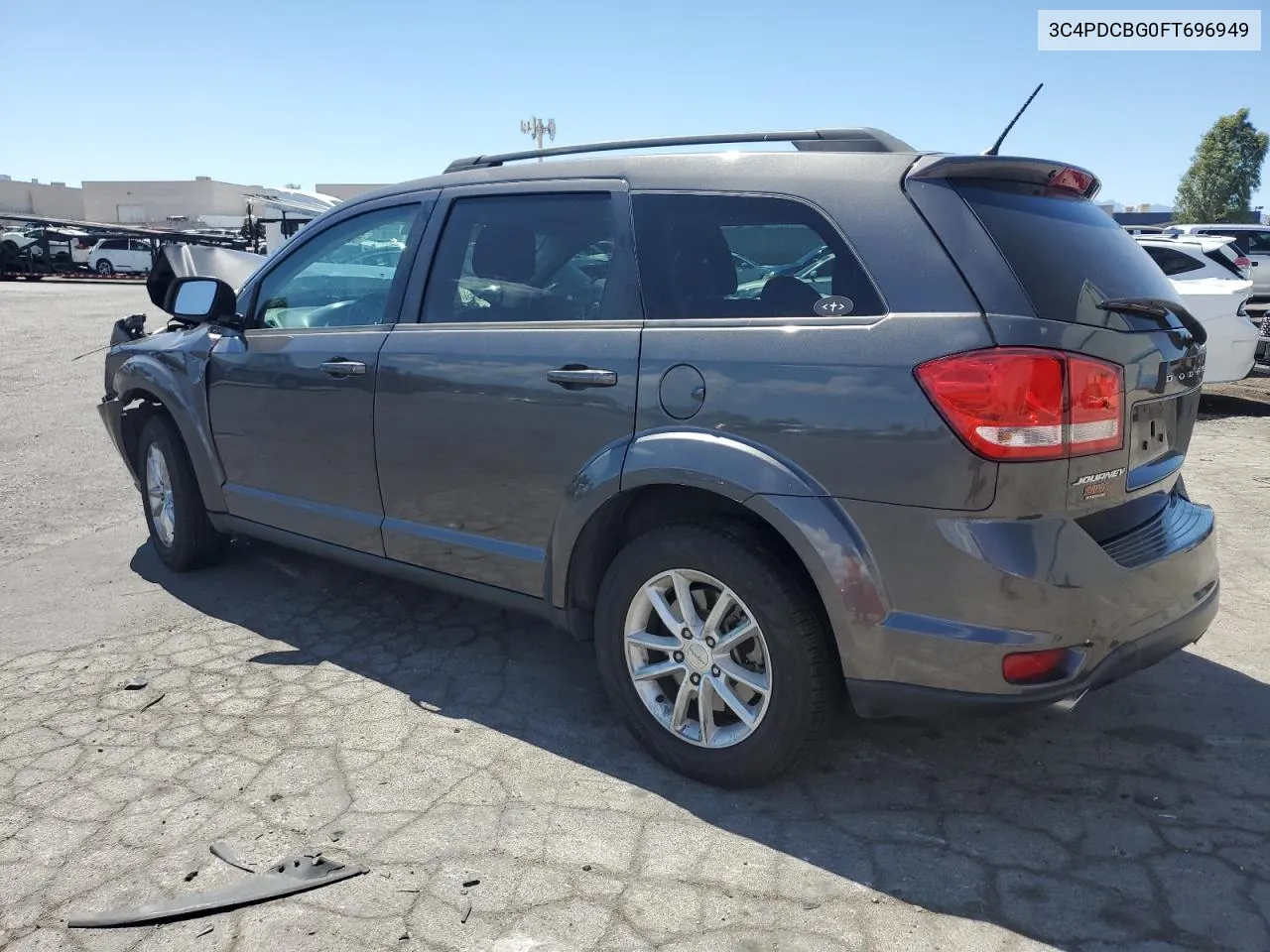 2015 Dodge Journey Sxt VIN: 3C4PDCBG0FT696949 Lot: 68845424