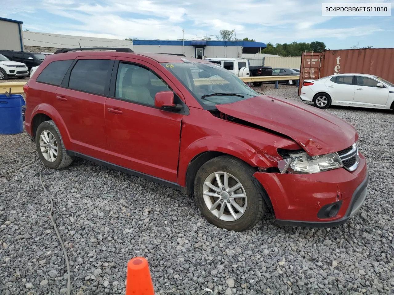 2015 Dodge Journey Sxt VIN: 3C4PDCBB6FT511050 Lot: 69069074