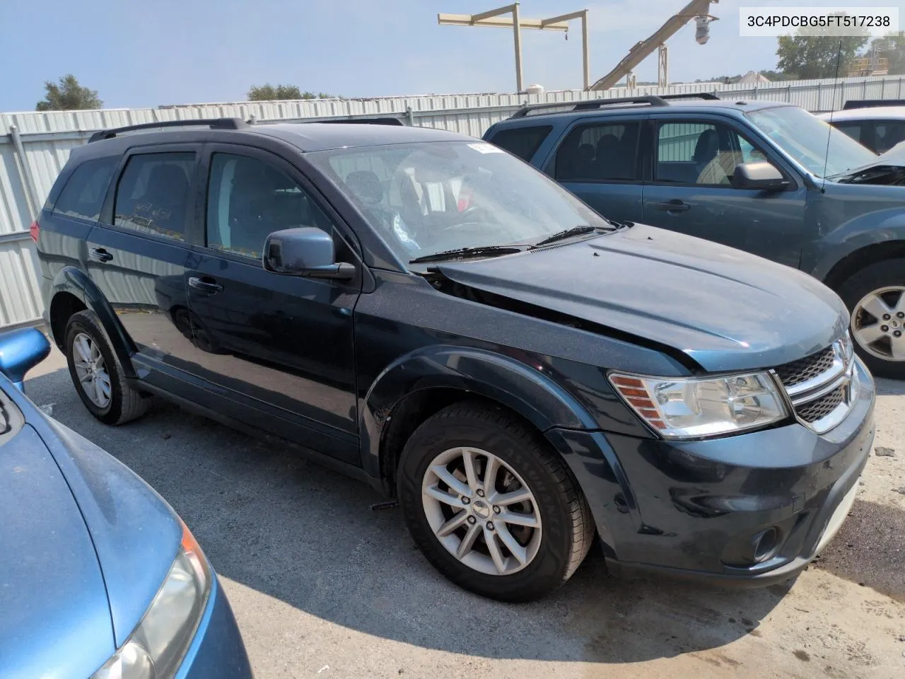 2015 Dodge Journey Sxt VIN: 3C4PDCBG5FT517238 Lot: 69116304