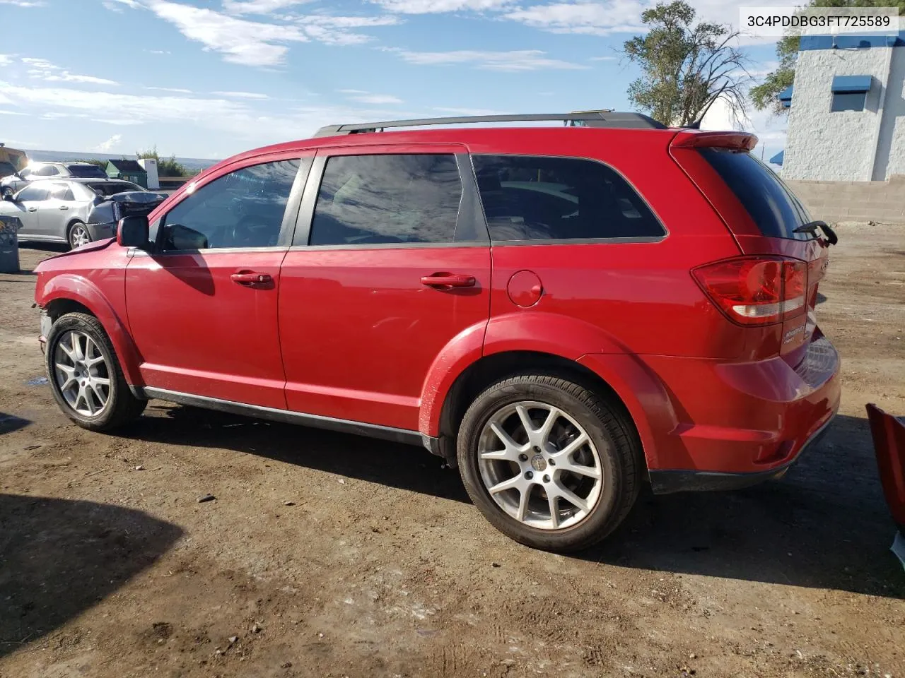 2015 Dodge Journey Sxt VIN: 3C4PDDBG3FT725589 Lot: 69365104