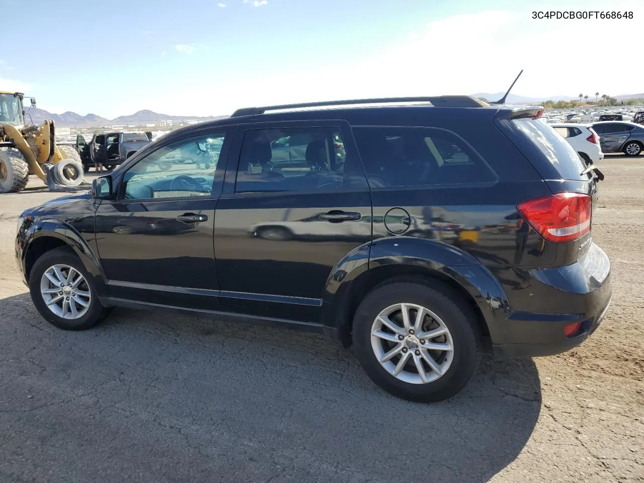 2015 Dodge Journey Sxt VIN: 3C4PDCBG0FT668648 Lot: 69435684